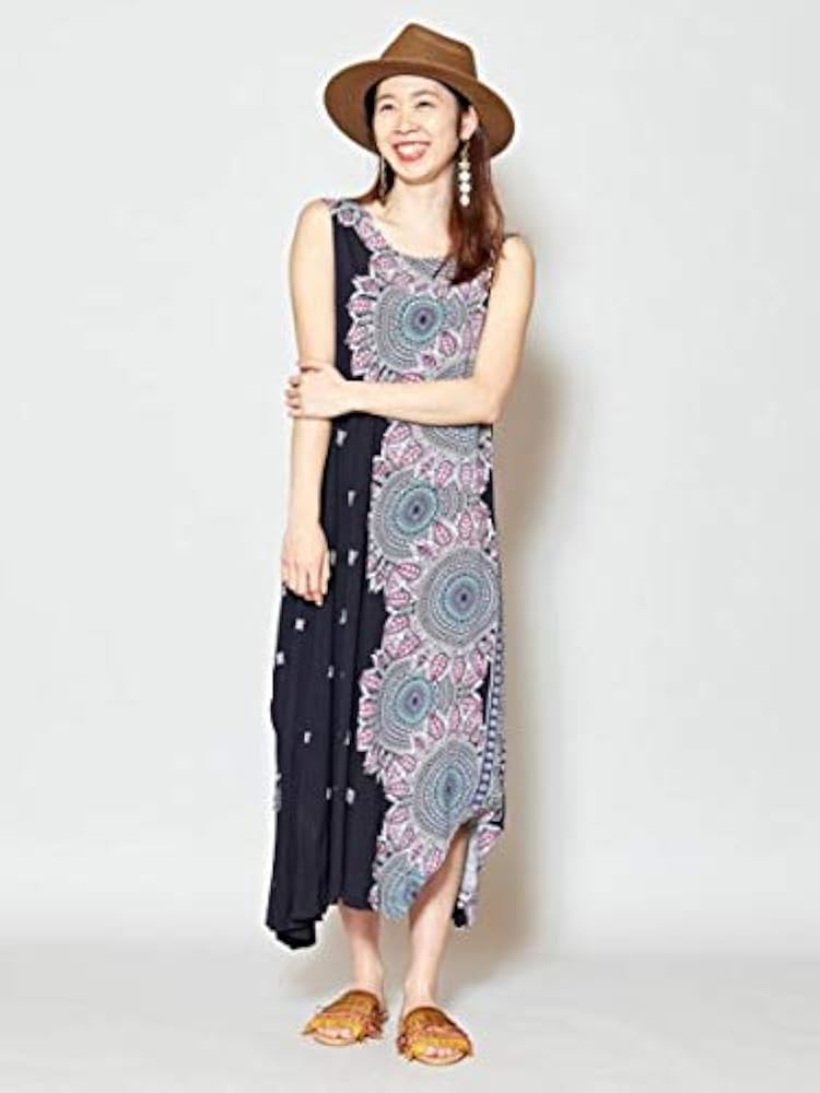 レア あちゃちゅむ ノースリーブワンピース ドレス 人形博物館 あちゃちゅむムチャチャ ノースリーブ ワンピース 人形博物館 S