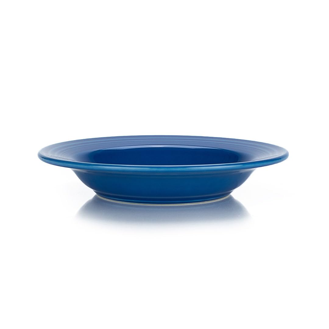 Fiesta 9-Inch Rim Soup Bowl, 13-1/4-Ounce, Lapis ( 1 piece ) 