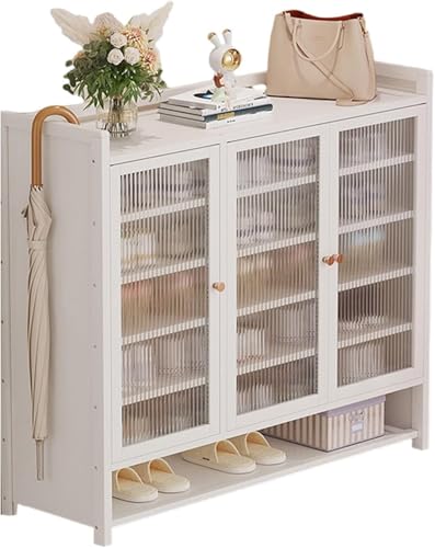 Armoire d'entrée étroite et meuble de rangement à chaussures pour sublimer votre couloir