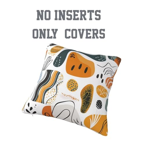 Housse coussin 50x50 cm avec fermeture invisible pour décoration canapé durable - 8