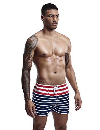 SEOBEAN Mens Sports Board Beach Surf Shorts4