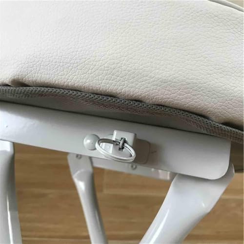 Tabouret de bar pliable polyuréthane souple anti-glisse solution gain de place pour adulte - 7