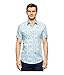 Calvin Klein Men's Cluster-Print Short-Sleeve Woven Shirt