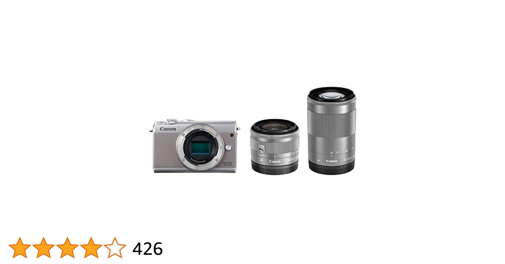 Amazon | Canon ミラーレス一眼カメラ EOS M100 ダブルズーム