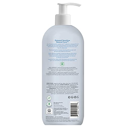 Attitude Extra Gentle And Volumizing Shampoo For Sensitive Skin Enriched With Oat, Ewg Verified, Hypoallergenic, Vegan And Cruelty-Free, Unscented, 32 Fl Oz #TOP1