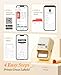 NIIMBOT B21 Label Maker, Thermal Label Printer, Portable Inkless Label Makers for Home/Office/Business, with 1 Pack 50x30mm White Label, Compatible with iOS & Android, (White)