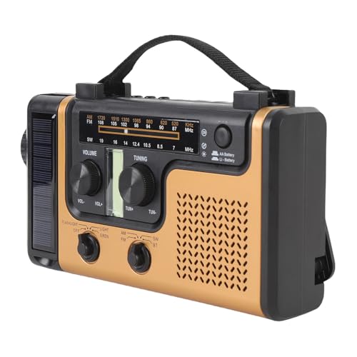 Radio portátil de emergencia solar Matybobe 5.0 AM FM SW miniatura 5