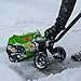 Earthwise SN74016 40-Volt Cordless Electric Snow Shovel, Brushless Motor, 16-Inch width, 300lbs/Minute (Battery and Charger Included)