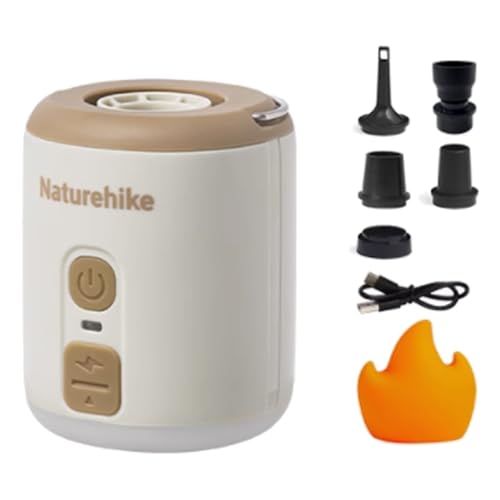 Naturehike d|v 102gy Ct[ 180L/ ܂̃mYt 1600mAh v 4.5Kpa 邳\ p[ gѕ֗ GA[}bgp GA[s[p @\ }OlbgŒ Type-C[d ArG