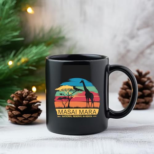 Faeali Masai Mara Safari National reserve Kenya Serengeti Wildlife Coffee Mug, Cup 11oz - 15oz