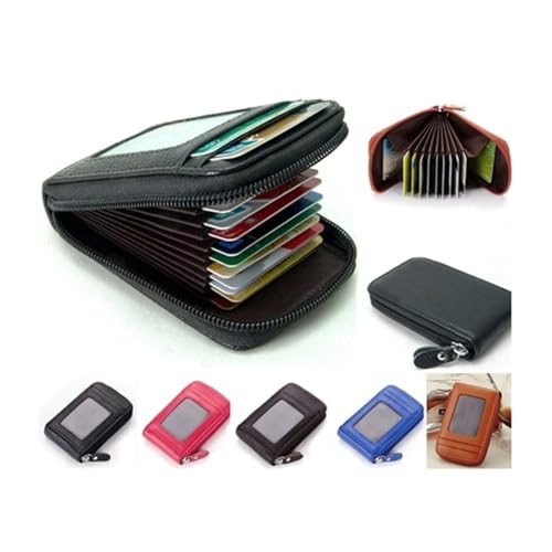 Vintage Women Men Unisex Mini Wallet Coin Purse Cards ID Holders Solid PU Leather Wallets Wallets(Orange)2