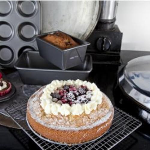 MasterClass Non-Stick Baking Rack, Durable Carbon Steel, Compact 23x26cm Cooling Tray - Image 2