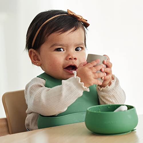Numnum Silicone Baby Cup For Infant, 4+ Months, & Toddler - 2Oz Non-Slip & Easy To Grip Training Cups - Perfect For Little Tiny Hands Of Babies To Develop Drinking & Self Feeding Skills #TOP5