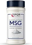 Plant Based MSG Seasoning Monosodium Glutamate XL 12 Ounce Bottle Gluten Free Restaurant Grade Flavor Enhancer by SPQR Seasonings