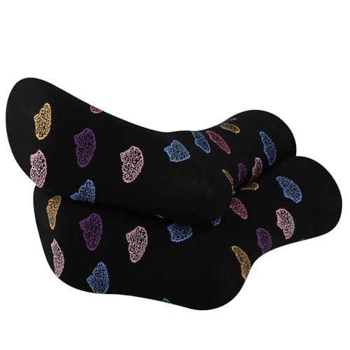 G2TUP 2 Pair Neuroscience Gift Brain Socks Neuroscience Themed Gift Neuroscientist Science Socks Neurology Nurse gift