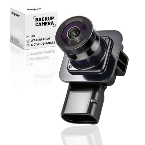 Image of Anpher Rear View 170 HD Night Vision Backup Camera Compatible with Ford Edge 2011 2012 2013 2014 2015 Lincoln MKX 2011 2012 2013#BT4Z-19G490-B FL1T-19G490-AC#Rear Park Assist Camera