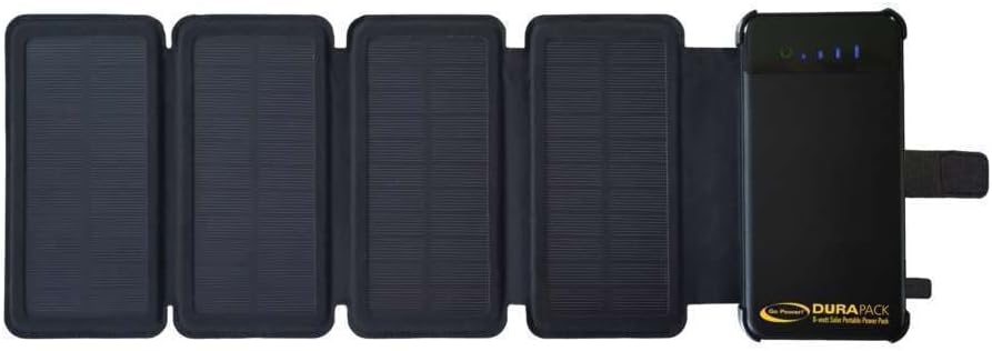 GO POWER! GP-DURAPACK-8W DuraPACK Portable Solar Battery Pack with USB Ports - 8 Watt