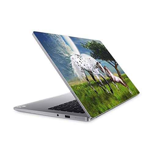 Skin vinyle chevaux Simone Gatterwe protection autocollante PC Mi Notebook 14 2020