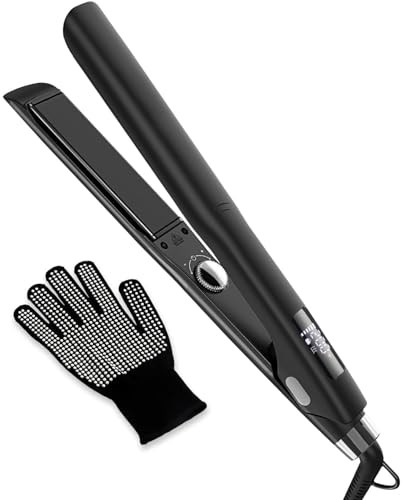 Plancha para Pelo Profesional de Calentamiento Rápido 80-250°C miniatura 1