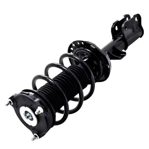 Image of Detroit Axle - FWD 6pc Front Struts Tie Rods for 2016-2018 Kia Sorento 2 Struts with Coil Spring Assembly 4 Inner and Outer Tie Rod End Links 2017 Replacement Suspension Kit