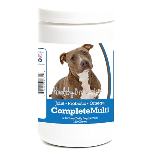 Image of Healthy Breeds Pit Bull All in One Multivitamin Soft Chew 120 Count
