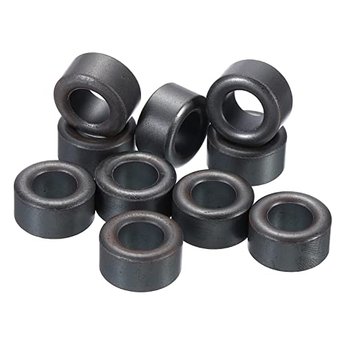 Núcleo toroide ferrita PATIKIL 18x10x10mm en paquete de 10 unidades para bobina de transformador negro
