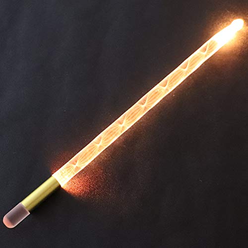 Baquetas de bateria com 2 peças Movimento de luz LED brilhante Adequado para eventos noturnos de gra