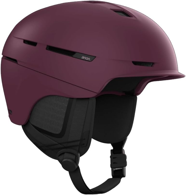 Anon Merak WaveCel Ski & Snowboard Helmet, Deep Cherry, Medium
