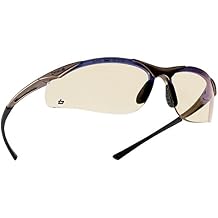 Bolle ESP Safety Glasses, Scratch-Resistant, Half, Wraparound