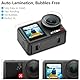 AMAZEAR (2 Pack Displayschutzfolie für DJI Osmo Action5 Pro, Includes 2 Lens Silicone Covers, Gehärtete Glasschutzfolie für DJI Action 5 Pro Zubehör, Ultra HD, 9H Härte, Kratzfest