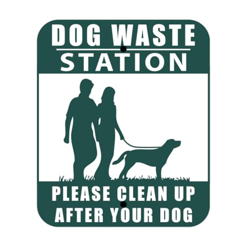 Original Rust-Proof Mini Dog Waste Station with Galvanized Square Steel Post - Free 400 dog waste roll bags - Thumbnail 2