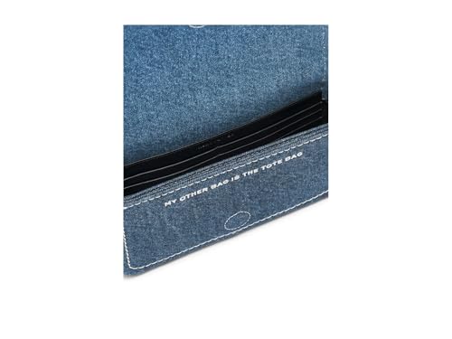 Marc Jacobs The Mini Bag Blue Denim petit sac à main bandoulière