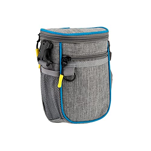 PETCUTE Dog Treat Pouch for Training,Waterproof Dog Walking Bag with Built-In Poop Waste Bags Dispenser