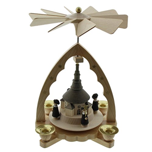 Richard Glässer Pyramide Seiffener Kirche mit Kurrende, 16310