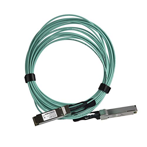 Image of StarTech.com MSA Uncoded Compatible 10m /32.8ft 40G QSFP+ to QSFP+ AOC Cable - 40 GbE QSFP+ Active Optical Fiber - 40 Gbps QSFP Plus /Transceiver Module Cable (QSFP40GAO10M)