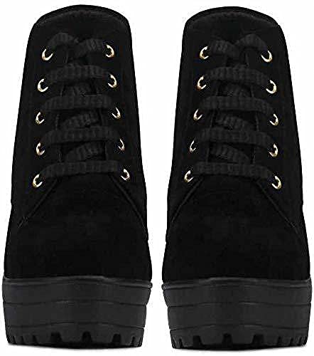ZOVIM-Boot-Casual-Outdoor-High-Heel-Ankle-for-Women-Girls