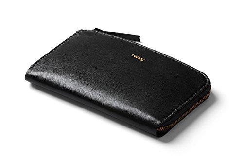 Preisvergleich Produktbild Bellroy Pocket, Damen Leder Geldbörse (für 6 Karten, Bargeld, Smartphone)-Black
