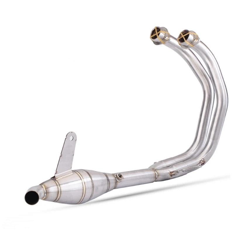 Échappement avant et central pour restaurer Yamaha R3 MT03 2015