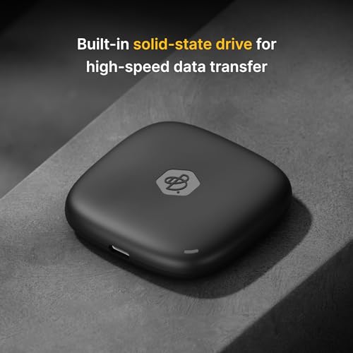 Image of Synology BeeDrive 1TB │ Simultaneously Back up Windows Files & iOS /Android Photos │ Transfer Files from Smartphone to PC Over Wi-Fi