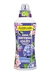 Algoflash Engrais Liquide Hortensias et Plantes de Terre de Bruyère, Utilisable en Agriculture Biologique - 1 L, Marron