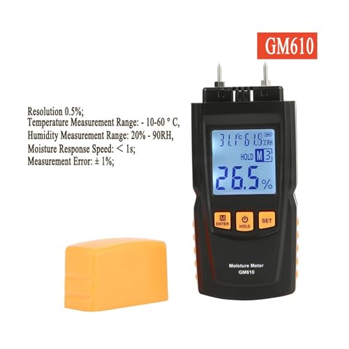 Testeur d'humidité GM610 numérique pour éviter les moisissures du bois