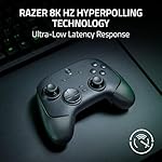 Razer Wolverine V3 Pro 8K PC Wireless Gaming Controller: 8000 Hz Polling Rate - TMR Thumbsticks with Swappable Caps - Up to 36 Hr Battery - 6 Remappable Buttons - Fast Triggers - Carrying Case - Black - Image 2