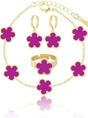 Purple-14K Gold Plated