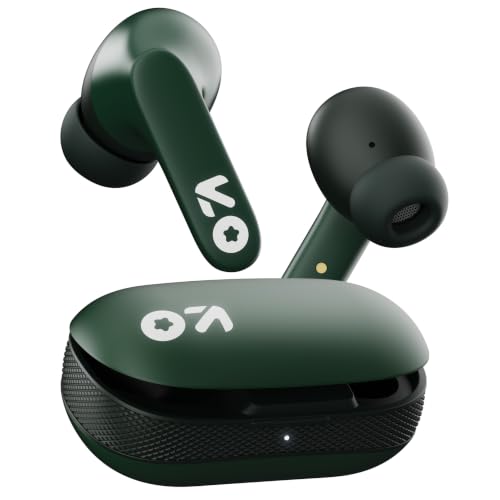 GOBOULT Y1 Ear Buds Wireless with 50Hr Playtime, Clear Calling ENC Mic, Low Latency Made in India, Gaming, 10mm Bass Drivers Earbuds Buds TWS Bluetoot