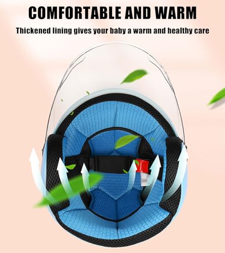 Casco De Motocicleta Abierto para Niños De 3 A 12 Años, Homologado Según La Norma ECE 22.06, para Scooter Infantil Y Moto D,50-57cm - imagen 5