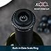 KITCHENDAO Wine Saver Vacuum Stoppers for Wine Bottles,Keep Wine Fresh for Up to a Week with Airtight Seal,Suitable for KITCHENDAO Wine Saver Pump,Set of 4 (Black)