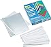 C-Line 32457 Report Covers with Binding Bars, Economy Vinyl, Clear, 8 1/2 x 11, 50/BX