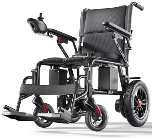 Serianie Electric Wheelchairs for Adults, Lightweight Electric Wheelchair, Foldable Travel Motorized...