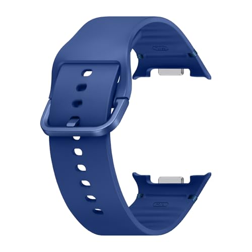 Image of Samsung Galaxy Watch 8 Series Sport Band, Rubber, Dynamic Lug System, Flexible Fit, Breathable, Compatible with Galaxy Watch 8 and Watch 8 Classic, M /L Navy