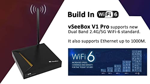 2023 Vseebox V1 Pro Android Tv Box (4Gb Ram + 32Gb Rom) #TOP1